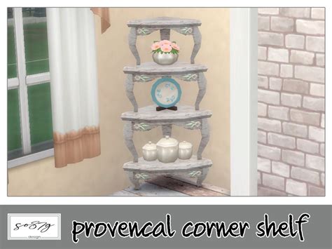 The Sims Resource Provencal Corner Shelf