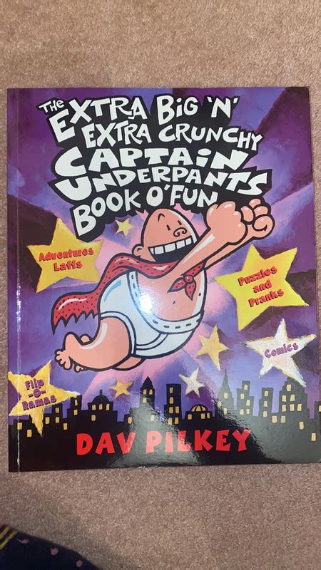 The Extra Big N Extra Crunchy Captain Underpants Book Of Fun Vinted