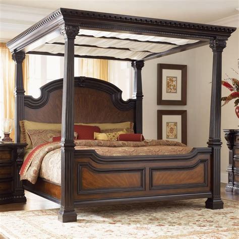 Fairmont Designs Grand Estates Queen Canopy Bed Canopy Bedroom Sets Canopy Bed