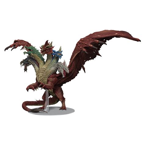 Buy Dandd Icons Of The Realms Aspect Of Tiamat Figurine 5 Headed