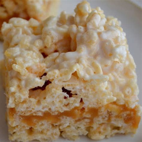 With all the chicken recipes i've tried this month, i thought, why not throw in some rice in the mix?. Caramel Rice Krispies Bars Recipe
