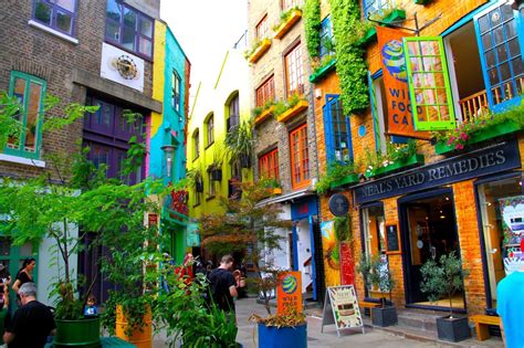 Strade Colorate Londra Dove Si Trovano Le Più Belle Viaggiamo