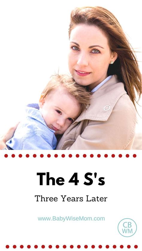 The 4 Ss Three Years Later Sleep Training Method Babywise Mom