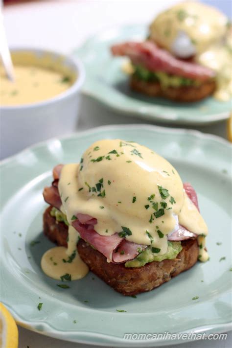 Avocado On Toast With Poached Egg And Blender Hollandaise
