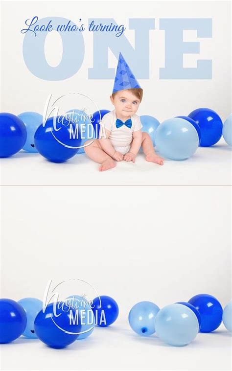 Baby Toddler Child First Birthday Photography Digital Backdrop