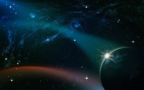 Fondos De Pantalla Ilustración Cielo Estrellas Nebulosa Atmósfera