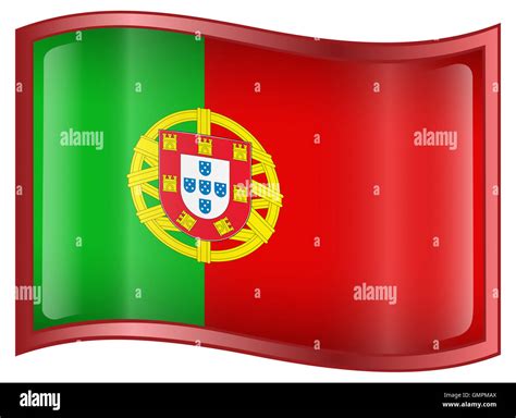 Portugal Flag Icon Stock Photo Alamy