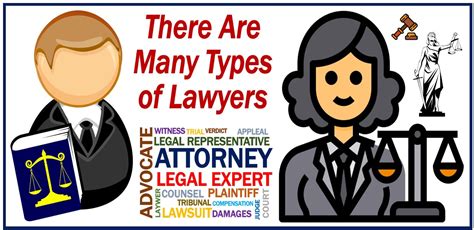 The Different Types Of Lawyers You May Encounter