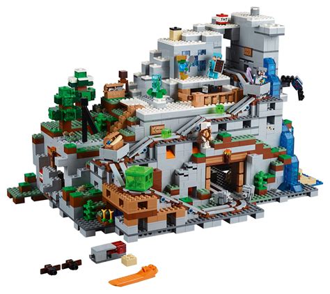 The Mountain Cave 21137 Minecraft® Buy Online At The Official Lego