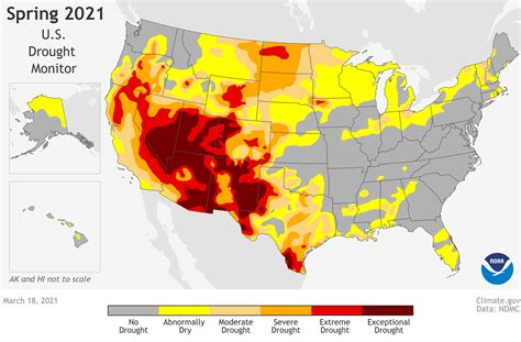 Us Spring Outlookdrought Monitor202103182100pxpng Noaa