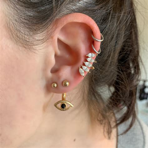 Ear Cuff Earring Jewel Candy