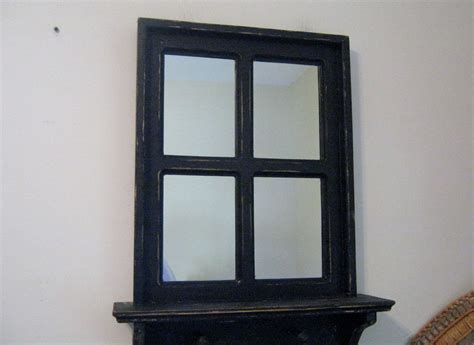 ) for a step by step tutorial. Farmhouse Window Pane Mirror | Etsy | Entryway mirror ...