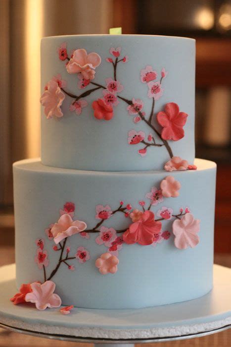 How To Make Cherry Blossoms On Cake Moneting It Mcgreevy Cakes