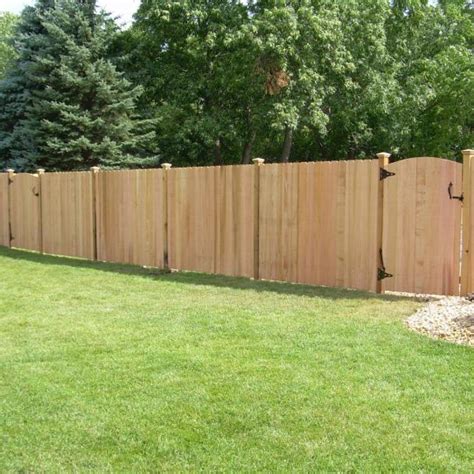 Wood Privacy Fence In St Paul Lakeville Twin Cities Woodbury