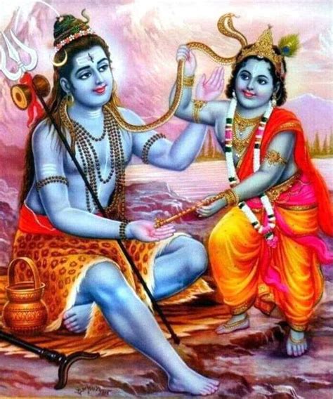 Shaivism KRISHNA LOVED TO PLAY AND SHIVA LOVED TO WATCH HIM PLAY