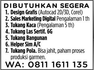 Lowongan kerja karawang terbaru hari ini. Lowongan Kerja Kuli Bangunan Karawa : Pemborong Bangunan Pontianak - Kerja keras yang kita ...