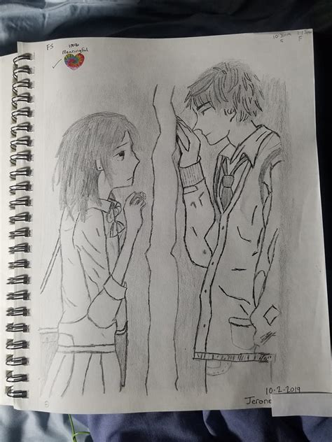 Sad Couple Sketch Are You Still There Can We Get Back Together I