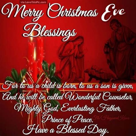Merry Christmas Eve Blessings Pictures Photos And Images For Facebook
