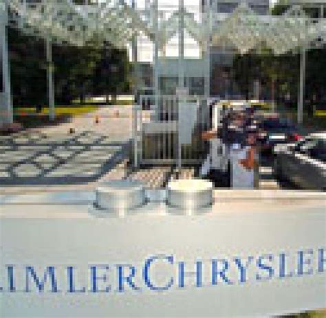 Kompromiss Bei Daimler Chrysler Sichert Mehr Als Arbeitspl Tze Welt