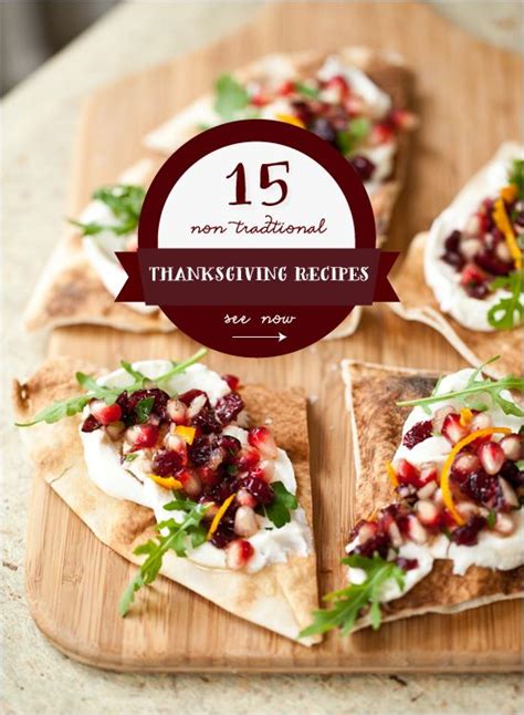 First, you won't end up with a ton of leftovers that no one wants. 15 Non Traditional Thanksgiving Dinner Ideas - The Wedding ...