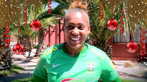 Bárbara goleira seleção feminina créditos: Amigo oculto na Seleção Feminina: confira quem a Bárbara ...