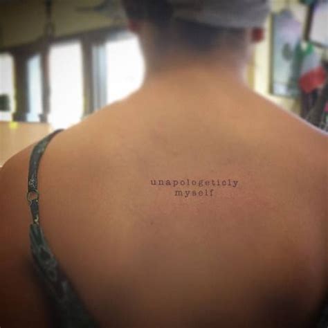 Cutelittletattoos Upper Back Tattoos Tattoos Tattoo Quotes