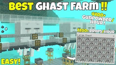 Best 119 Ghast Farm Tutorial In Minecraft Mcpe Minecraft Bedrock Xbox Ps4 Pc