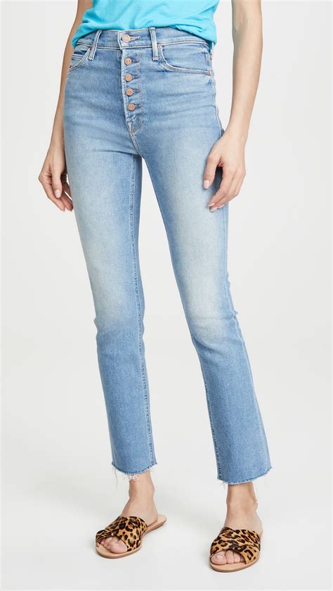 Mother The Pixie Dazzler Ankle Fray Jeans Frayed Jeans Mother
