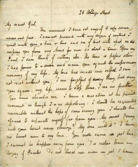 An Old Handwritten Letter With Writing On It