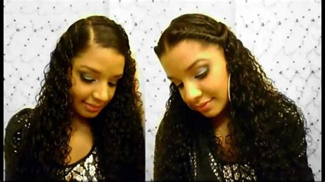 Catch every step right here. How To : 2 Easy Cute Quick Curly Hairstyles Tutorial ...