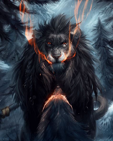 Lion And The Wolf Really Detail Kipine At Deviantart Arte De