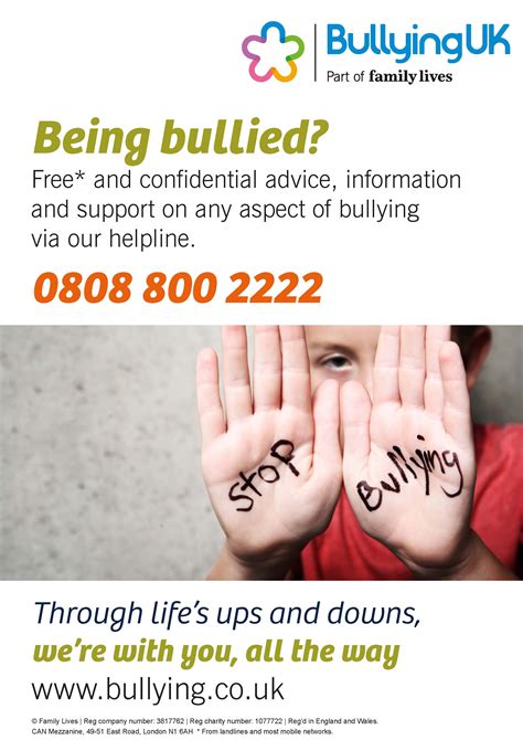 Anti bullying week resources - Family Lives | Anti bullying week, Anti bullying, Bullying helpline