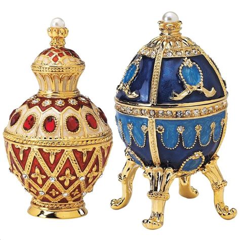 Pushkin Romanov Style Enameled Eggs Fh90858 Design Toscano