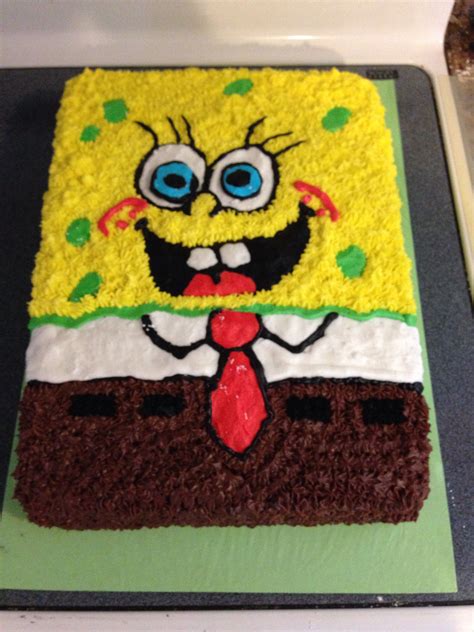 Sponge bob personalized cake topper , perfekter kuchendeckel für jeden spongebob fan! Spongebob cake | Spongebob cake, Cake, Desserts