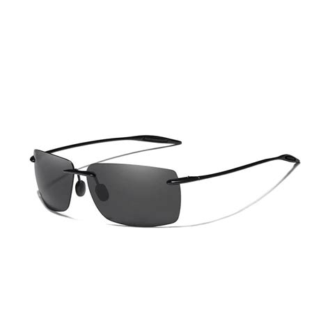 Rimless Sunglasses Men Ultralight Square Frameless Jewelry Addicts