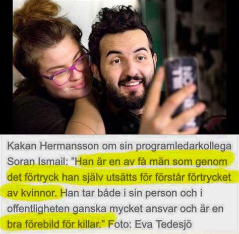 I torsdags var jag och såg magnus betner och soran ismail på ystads teater. Kendt svensk komiker og feminist efterforskes for flere ...