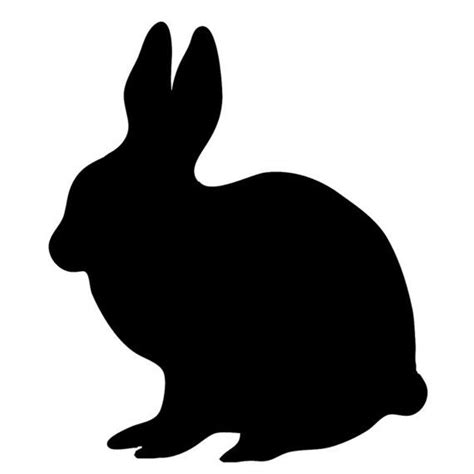 Rabbit Silhouette Silhouette Clip Art Silhouette Stencil Animal