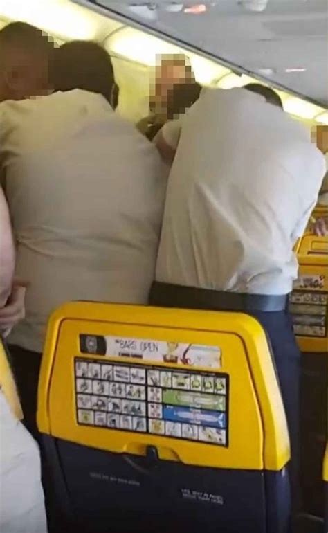 Drunk Ryanair Passenger Restrained By 7 People After Foul Mouthed Mid Air Tirade Daily Star