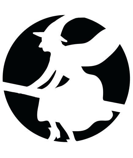 Witch Silhouette Pattern At Getdrawings Free Download