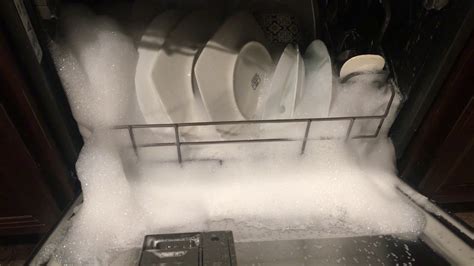 It is possible to use dishwashing soap in an automatic dishwasher; Omg. I put a dish soap into the dishwasher - YouTube