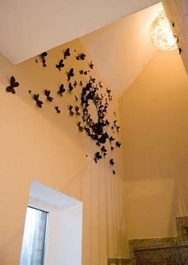 Check out these creative decor tips and ideas! Home Decor Ideas - decorative handmade butterflies in the ...