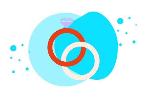 Wedding Ring Circle Bubble Graphic By Aerorbstudio · Creative Fabrica