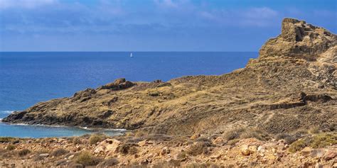 Columnar Jointing Structures Of Punta Baja Cabo De Gata N Jar Natural Park Spain Stock Photo