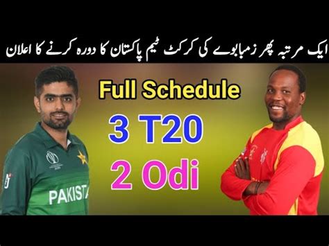Zimbabwe tour of pakistan 2020. Zimbabwe Tour of Pakistan 2020 | Pak Vs Zim T20 & Odi ...