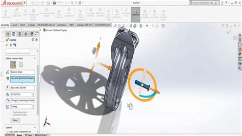 Solidworks In A Minute How To Create Exploded View Of An