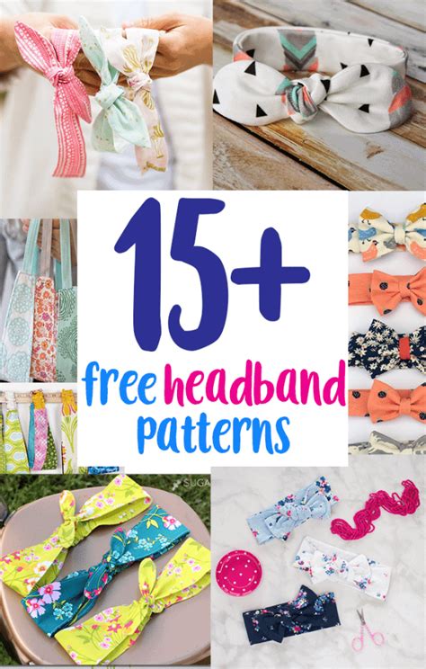 15 Amazing Free Headband Sewing Patterns And Tutorials To Make
