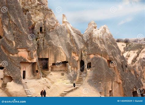 Cave Houses In Cappadocia Turkey Editorial Stock Image Image Of