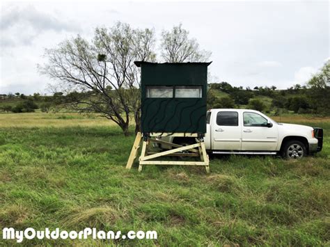 Diy 4x4 Deer Blind Myoutdoorplans Free Woodworking Plans And