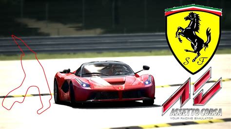 Assetto Corsa Ferrari Laferrari Gameplay On Spa Youtube