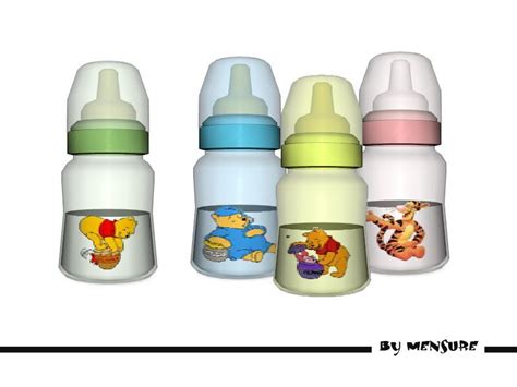 Mensures Winnie The Pooh Nurserybaby Bottle Sims 4 Toddler Sims 4